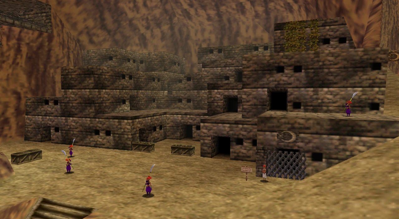 Fortaleza Gerudo en Nintendo 64